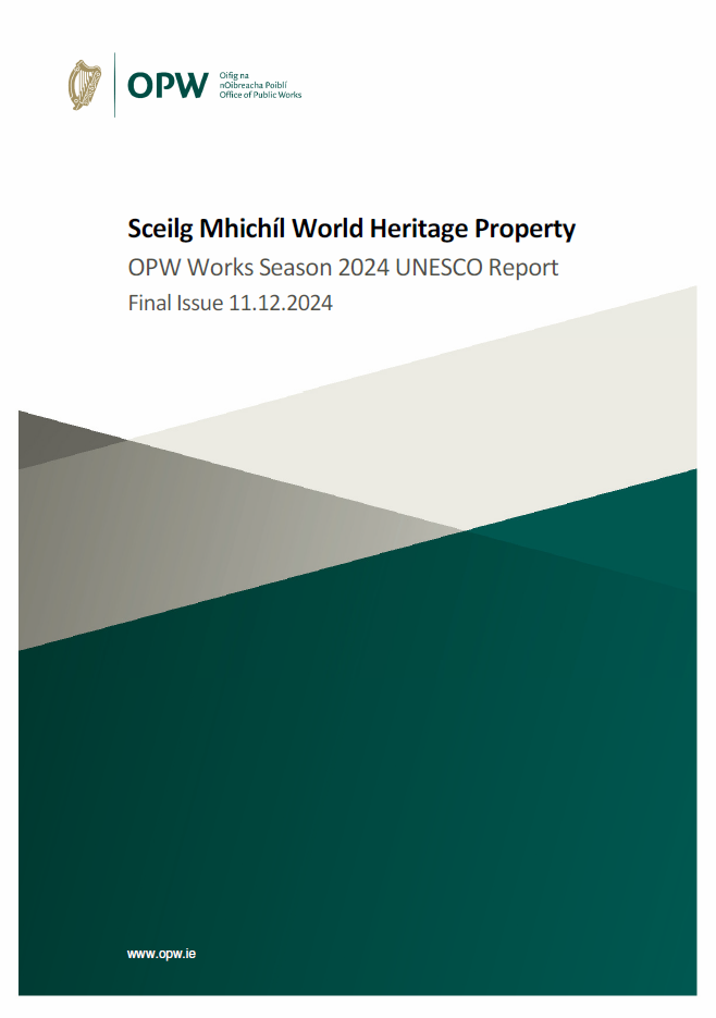 Cover of Sceilg Mhichil Works Report 2024